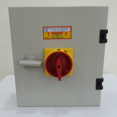 Isolator hộp kim loại IP40